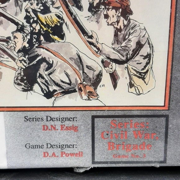 The Gamers August Fury The Second Battle of Manassas Game Sealed New Old Stock - Picture 3 of 8